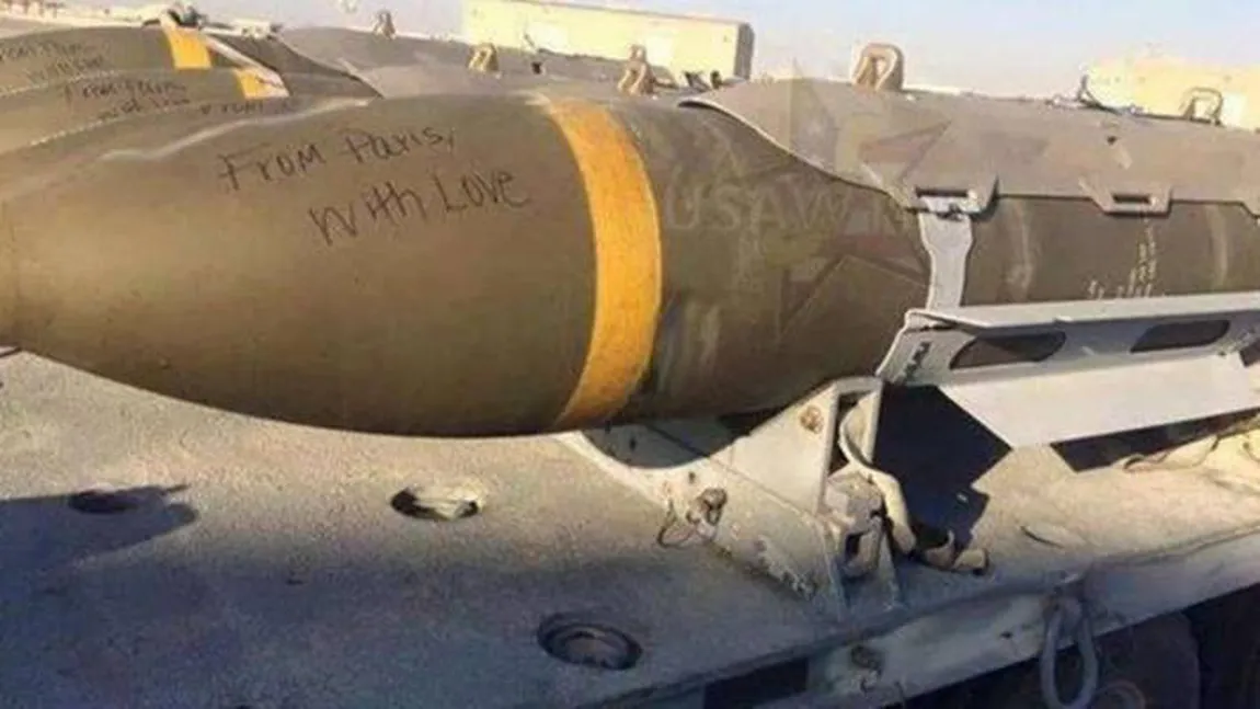 INCREDIBIL. Ce au scris americanii pe rachetele cu care au bombardat Siria