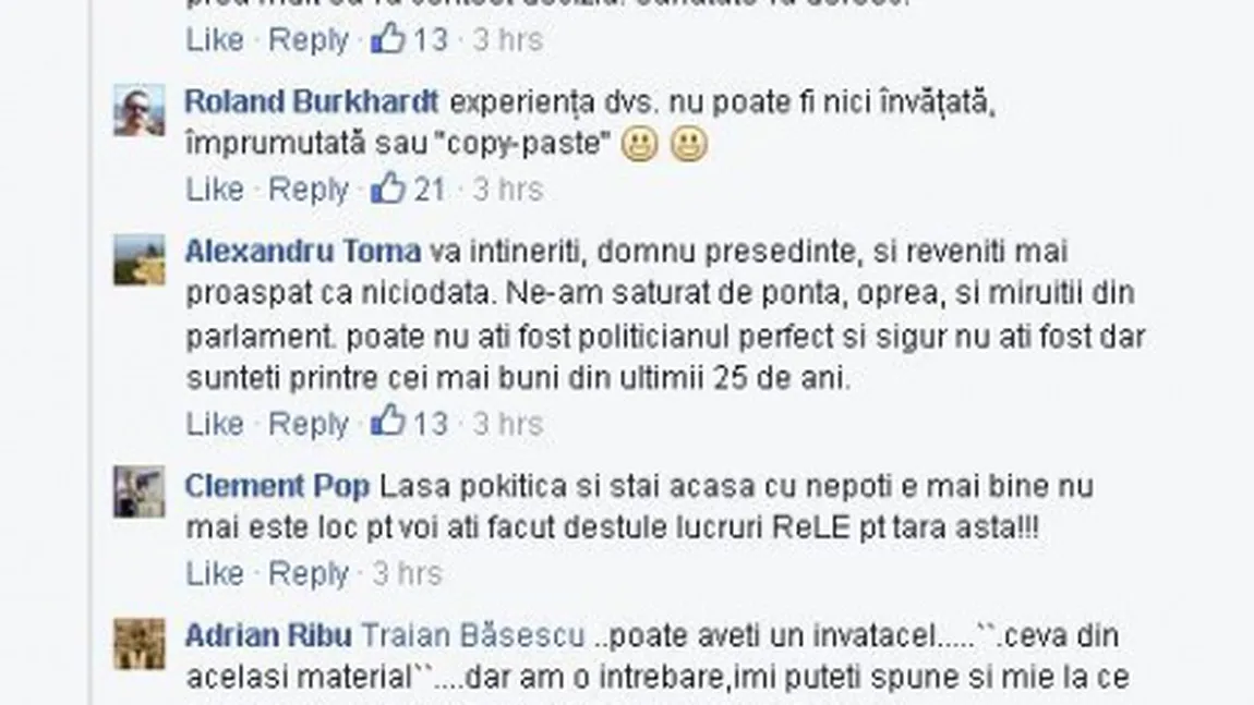 Traian Băsescu, despre funcţia de premier: 