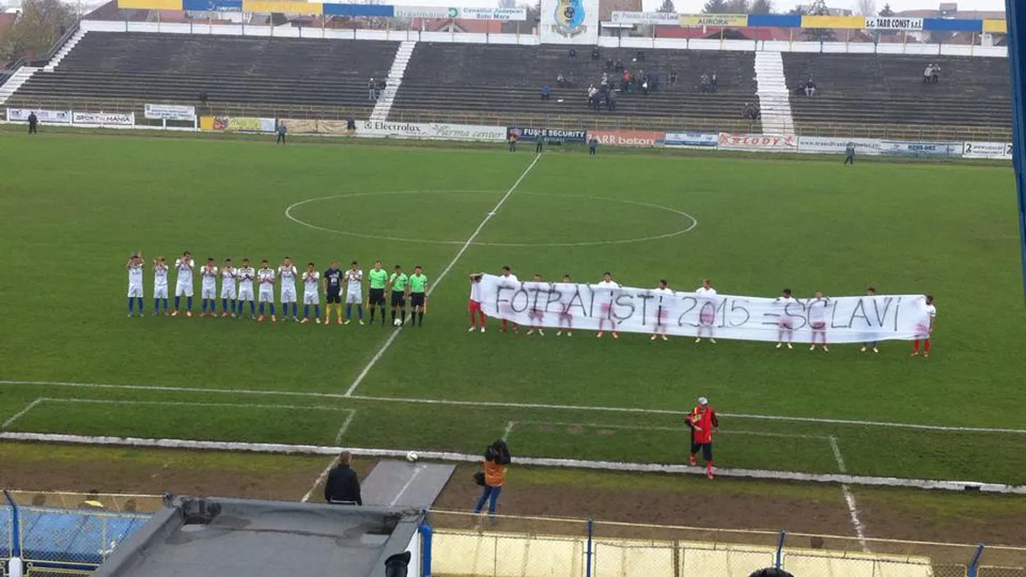 Un meci de fotbal din România a durat doar 3 minute: 