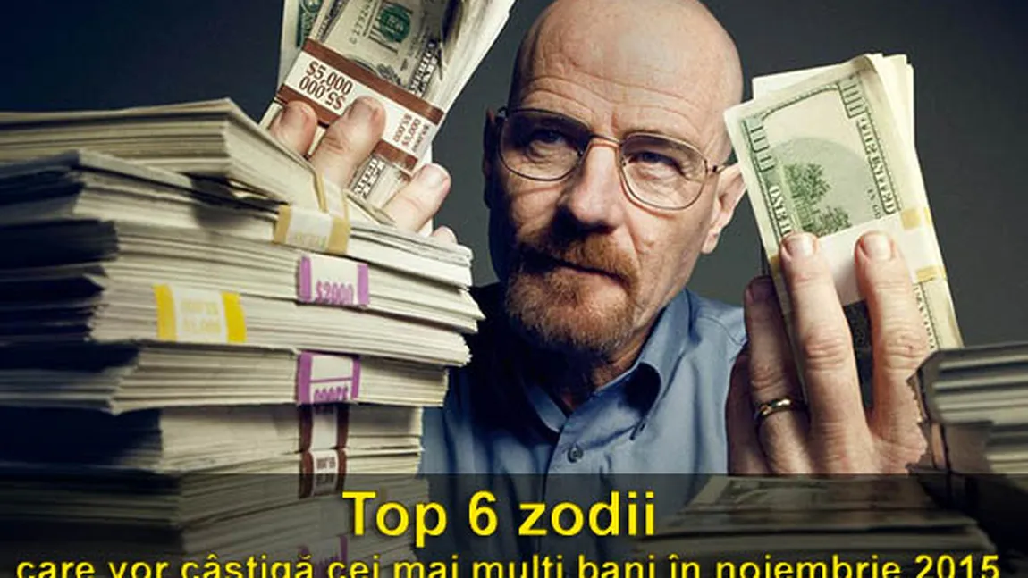 Top 6 zodii care vor câştiga cei mai mulţi bani în noiembrie 2015