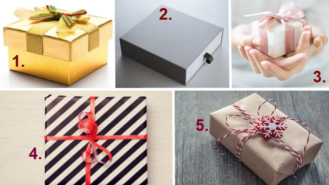Testul cadourilor: Alege cutia de cadou preferată şi vezi ce spune ea despre tine