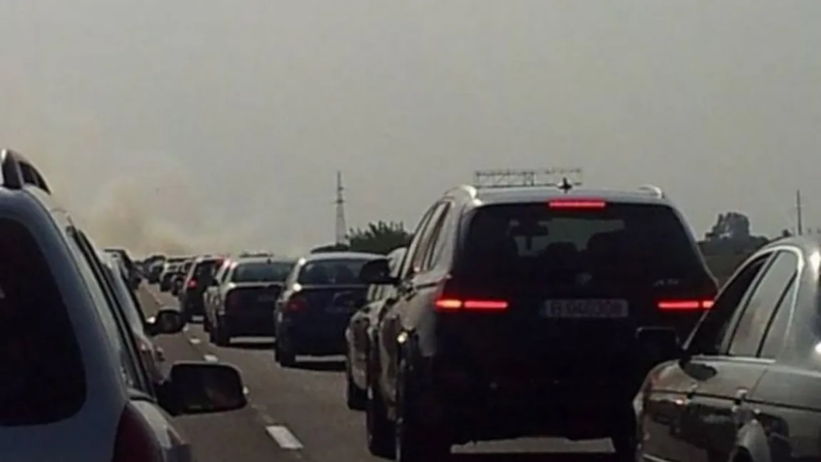 Trafic îngreunat în judeţul Vrancea. Şoferii au protestat într-un mod inedit