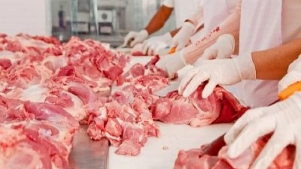 Tone de CARNE STRICATĂ, confiscate din abatoarele din ţară. Nereguli în mai multe hipermarketuri