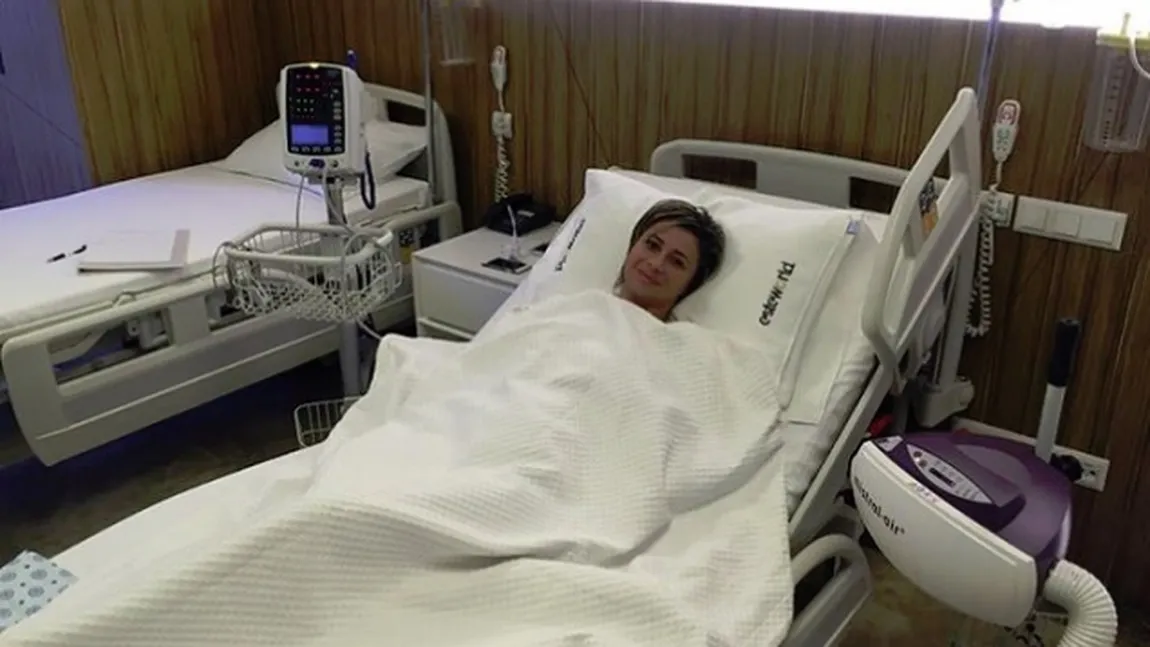 Anamaria Prodan, pictorial INCENDIAR după operaţia la sâni FOTO