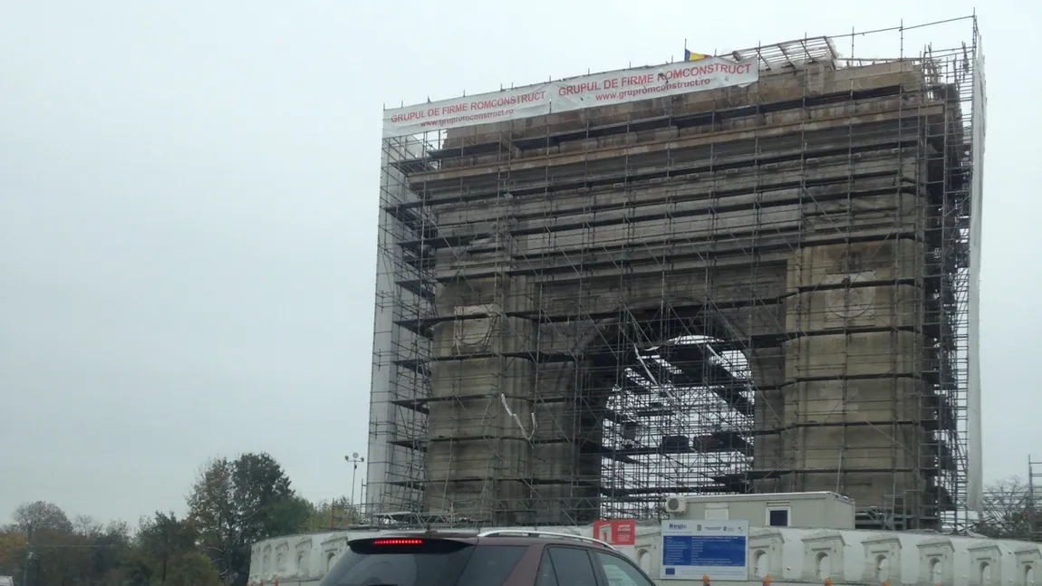 Lucrările la Arcul de Triumf trebuie finalizate până în iunie 2016