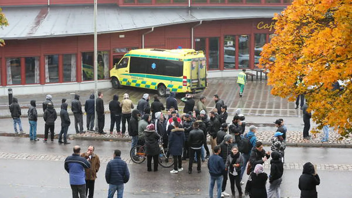 ATACUL RASIST comis la o şcoală din Suedia: A murit a treia persoană