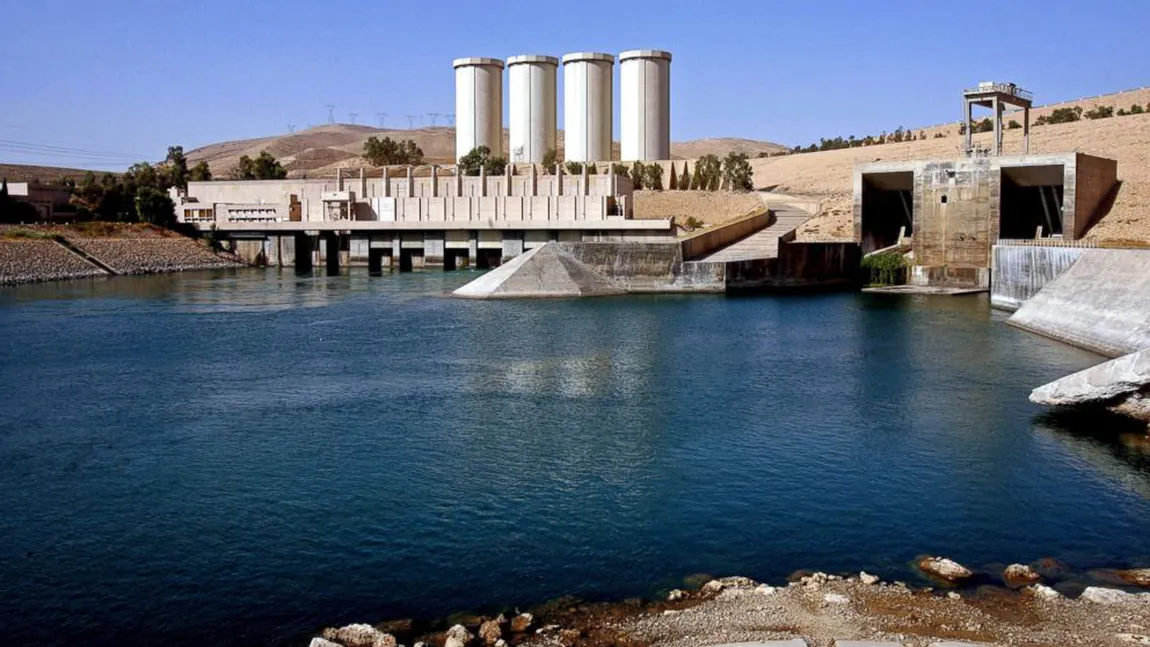 Italia trimite militari să apere un baraj din Mosul, obiectiv-cheie construit de Saddam Hussein