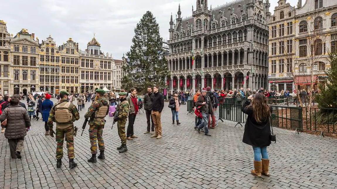 Ameninţare cu atentate, de Revelion. La Bruxelles au fost anulate festivităţile de Anul Nou şi focurile de artificii