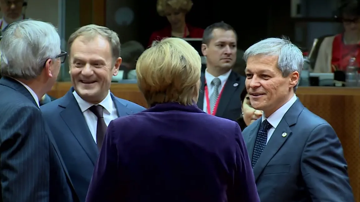 Cioloş, întâlnire la Bruxelles cu liderii UE: 