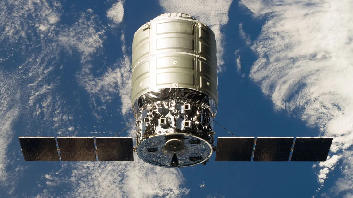 Capsula fără oameni la bord, Cygnus, a ajuns la Staţia Spaţială Internaţională