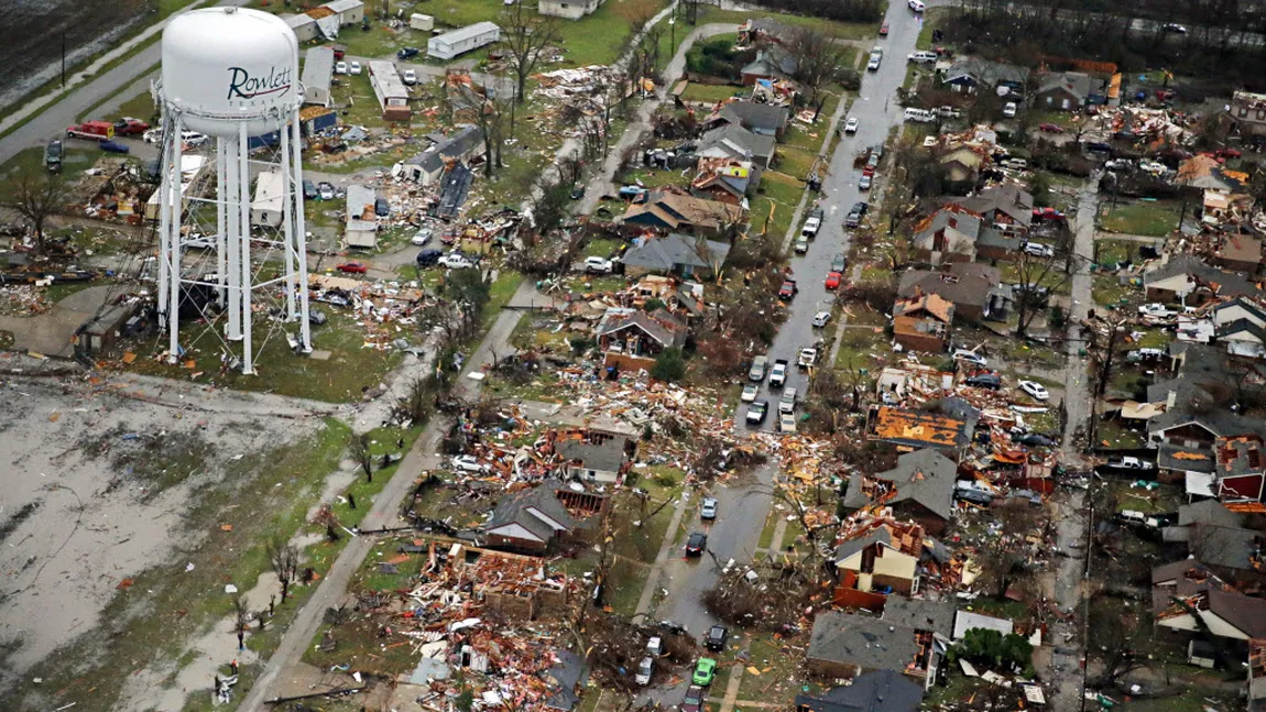 Tornadele din Statele Unite: Numărul morţilor este de 41 de persoane