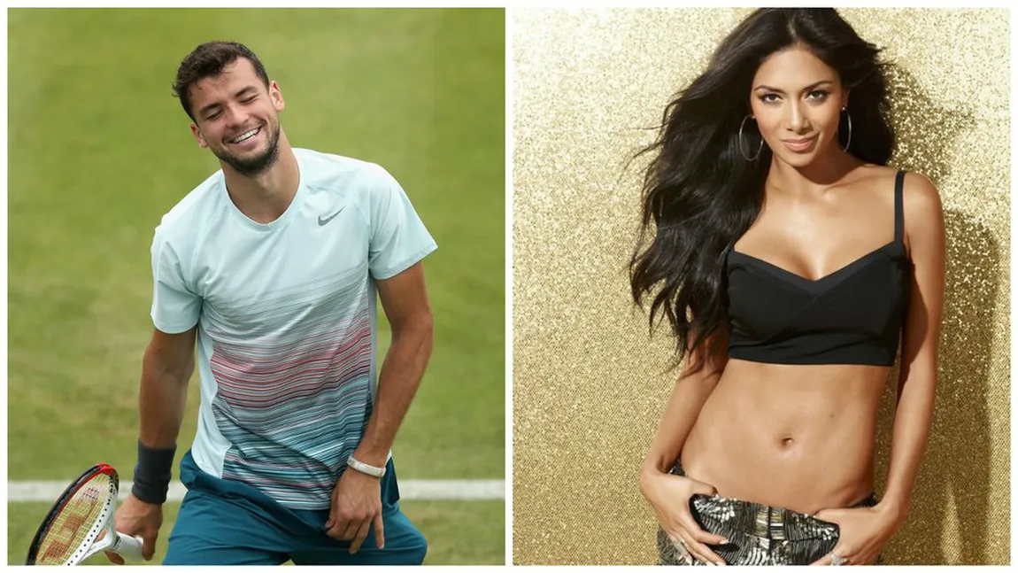 Grigor Dimitrov a înlocuit-o pe Şarapova cu o artistă de top. Nicole Scherzinger e noua cucerire a bulgarului