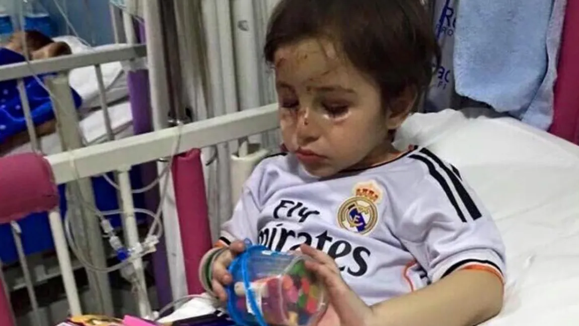 Moment plin de emoţii pentru un copil orfan din Beirut: S-a întâlnit cu Cristiano Ronaldo