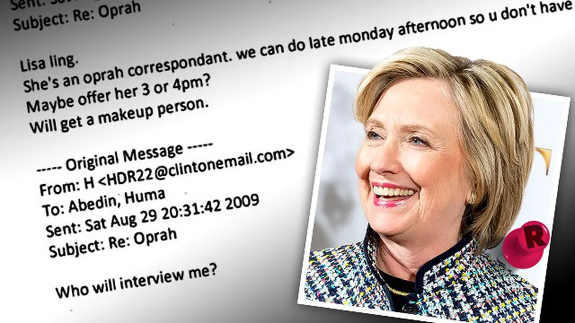 Departamentul de Stat al SUA a publicat 8.000 de pagini cu e-mailurile lui Hillary Clinton