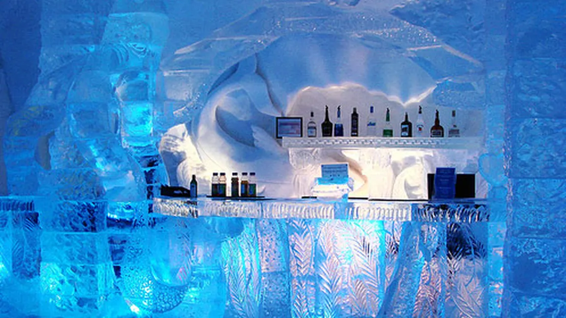 Hotelul de gheaţă de la Bâlea Lac, la mare căutare printre turişti