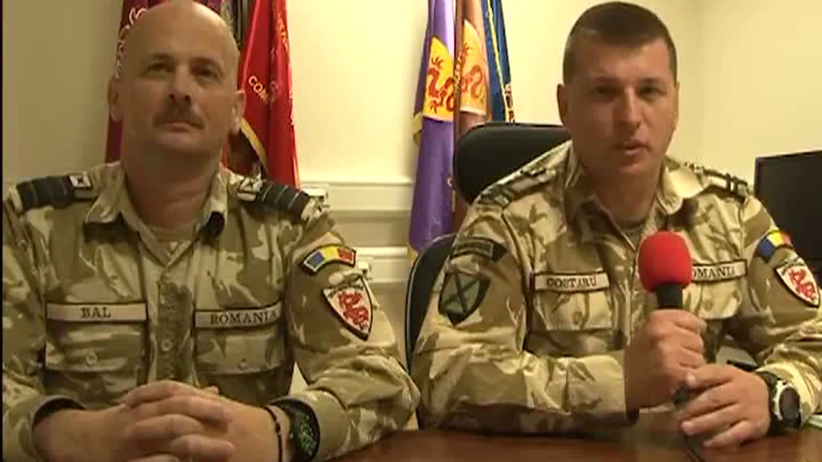 Militarii din Afganistan şi camarazii lor străini au urat LA MULŢI ANI României VIDEO