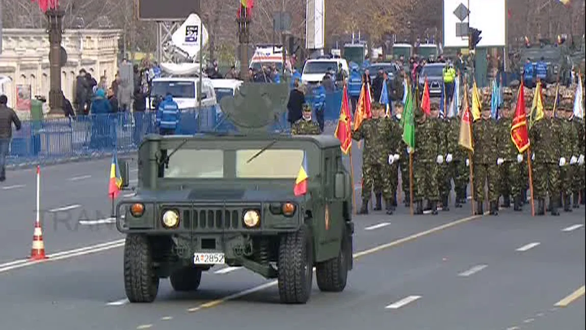 Peste 3.000 de militari români vor participa la parada organizată de Ziua Naţională