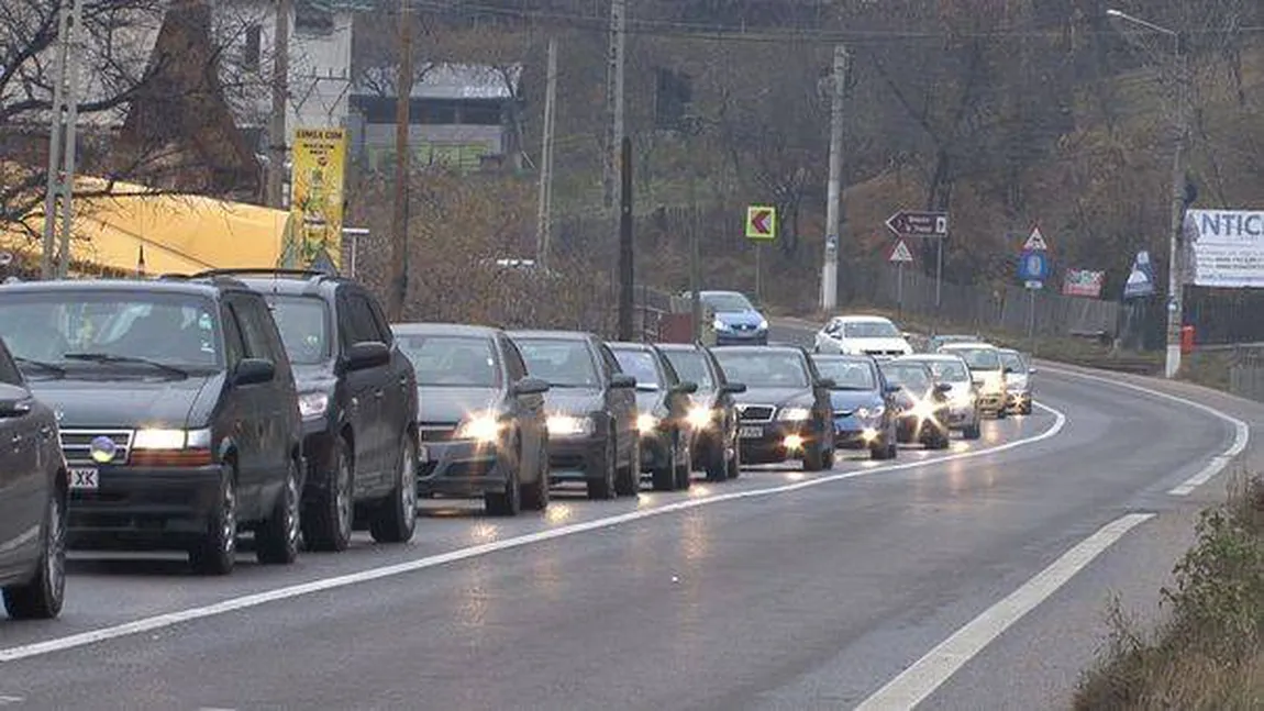 Trafic AGLOMERAT pe DN1 Braşov - Ploieşti