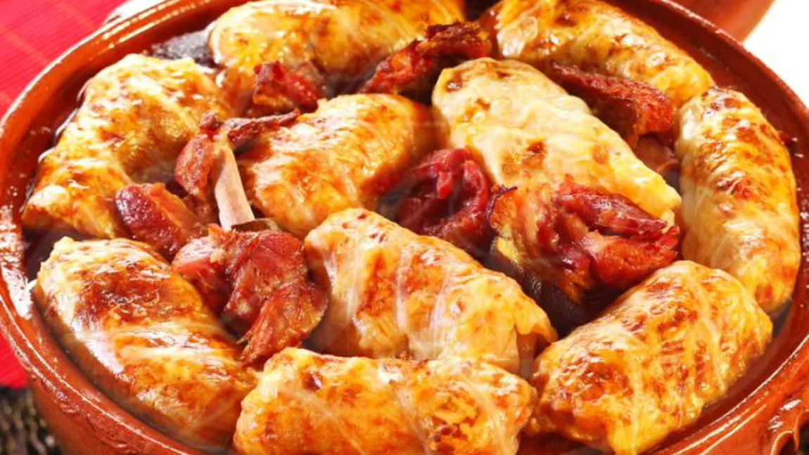 REŢETĂ DE CRĂCIUN: Sarmalele care nu îngraşă. Ingredientul pe care trebuie să-l elimini