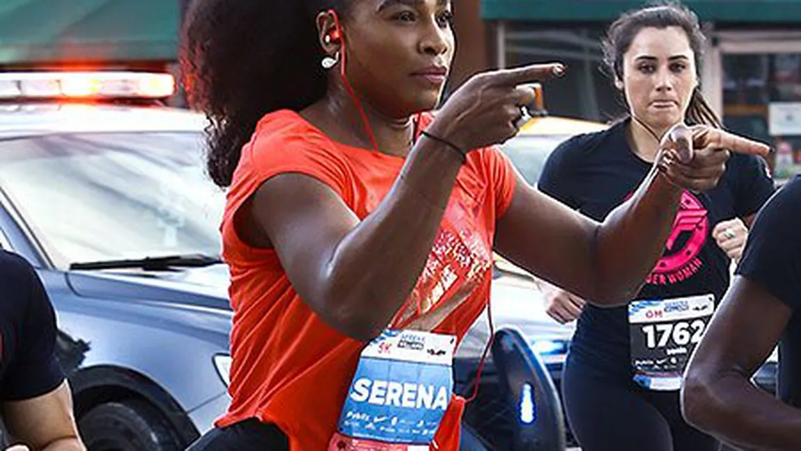 Serena Williams s-a făcut de râs la propriul maraton. A luat taxiul până la linia de sosire VIDEO