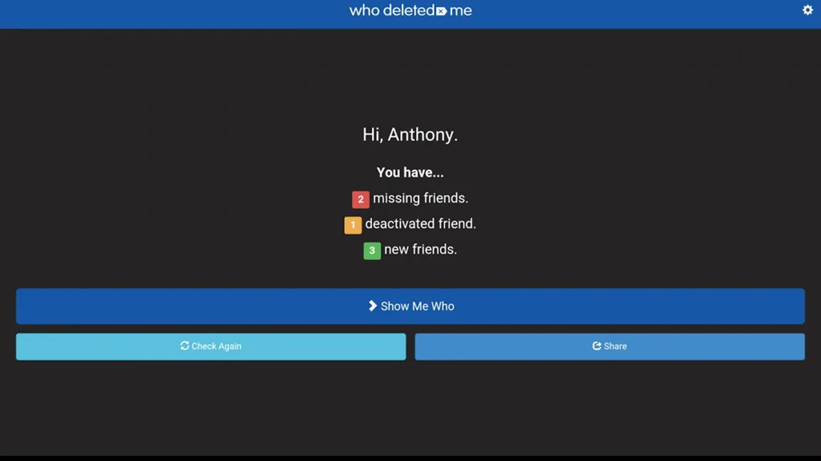 Vrei să afli cine te-a şters de pe Facebook? Cu un singur click poţi afla!