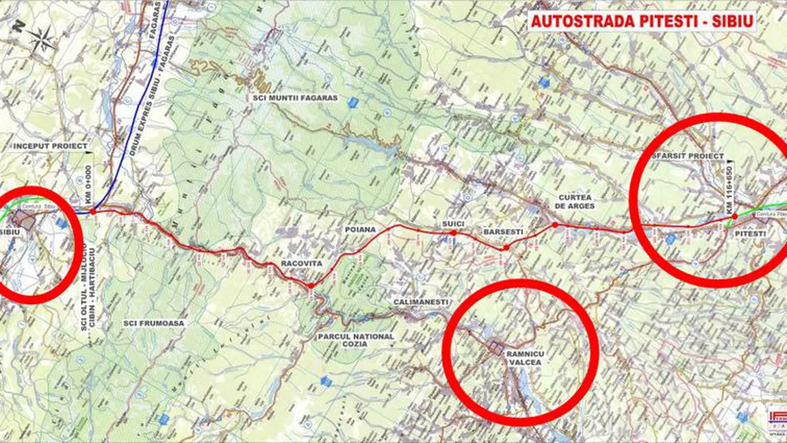Autostrada Sibiu-Piteşti ar putea fi gata în 2023