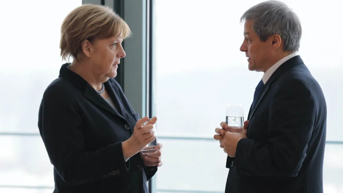 Dacian Cioloş s-a întâlnit cu Angela Merkel. Ce au discutat cei doi oficiali UPDATE
