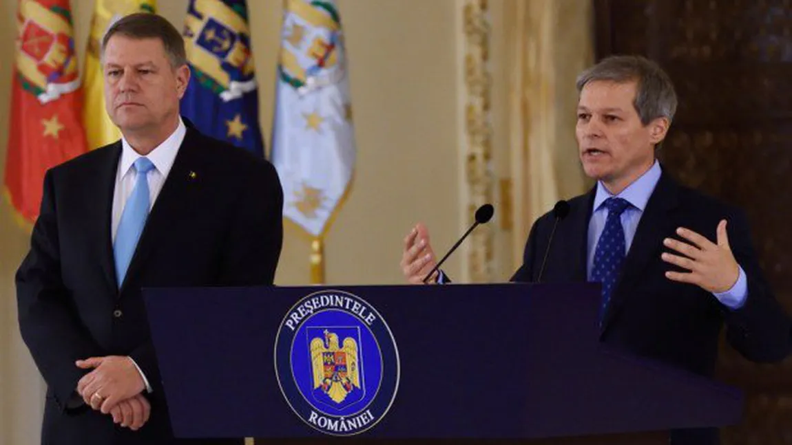 Klaus Iohannis şi Dacian Cioloş au discutat despre schimbarea procurorului general Tiberiu Niţu UPDATE