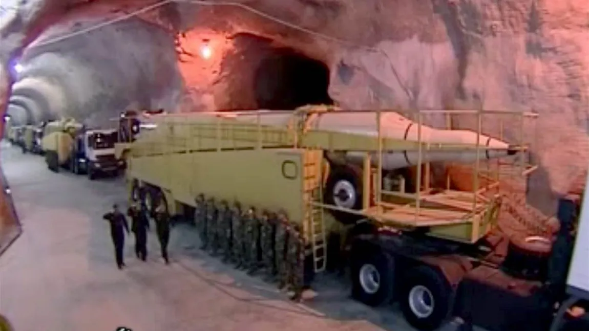 Iranul a construit al doilea depozit subteran de rachete