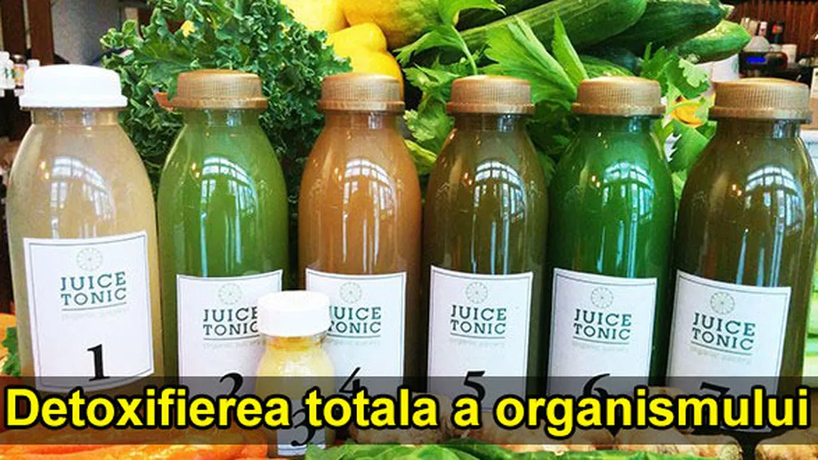 Detoxifierea totală a organismului: metode şi beneficii