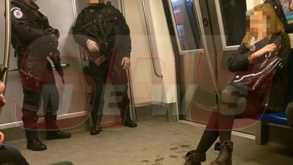 PANICĂ la METROU. Înarmaţi cu MITRALIERE, printre călători, pe linia BERCENI - PIPERA