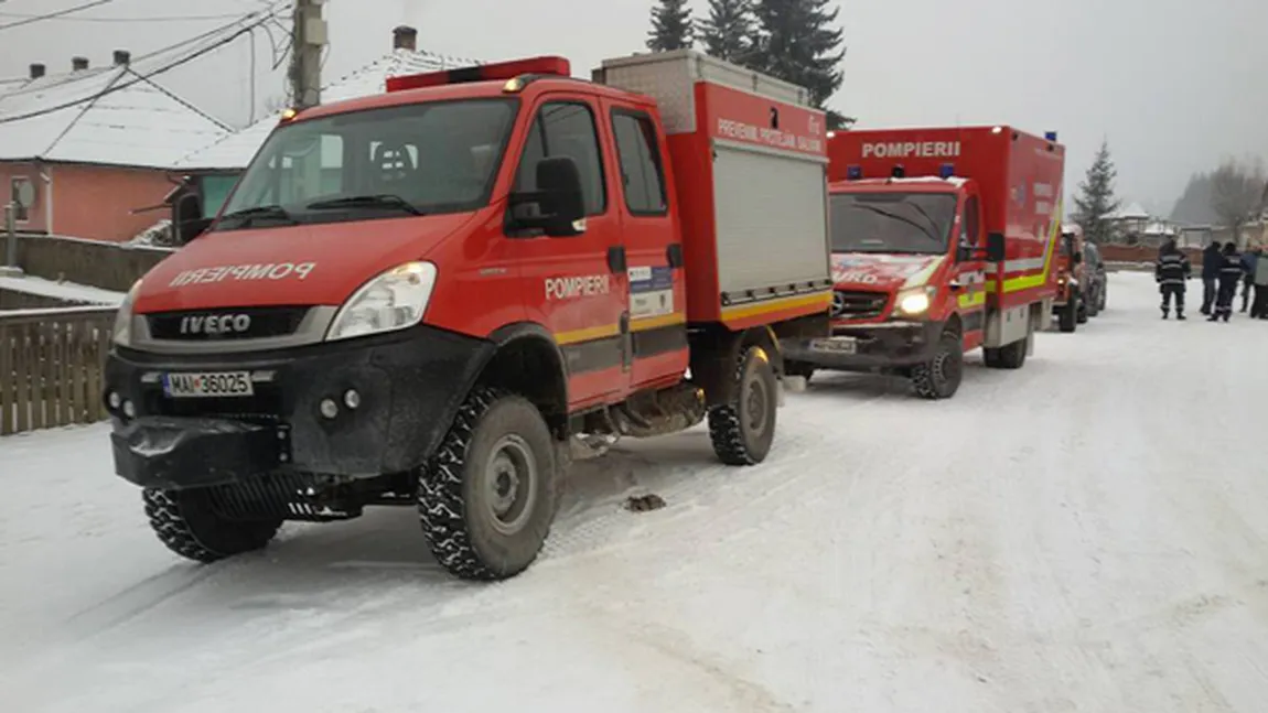 Viscol în Bacău. Bătrână cu insuficienţă respiratorie, dusă la spital după cinci ore