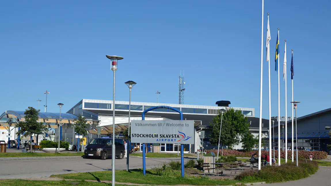 ALERTĂ cu bombă pe un aeroport din Suedia. Poliţia a descoperit urme de explozibil în bagajul unei bătrâne