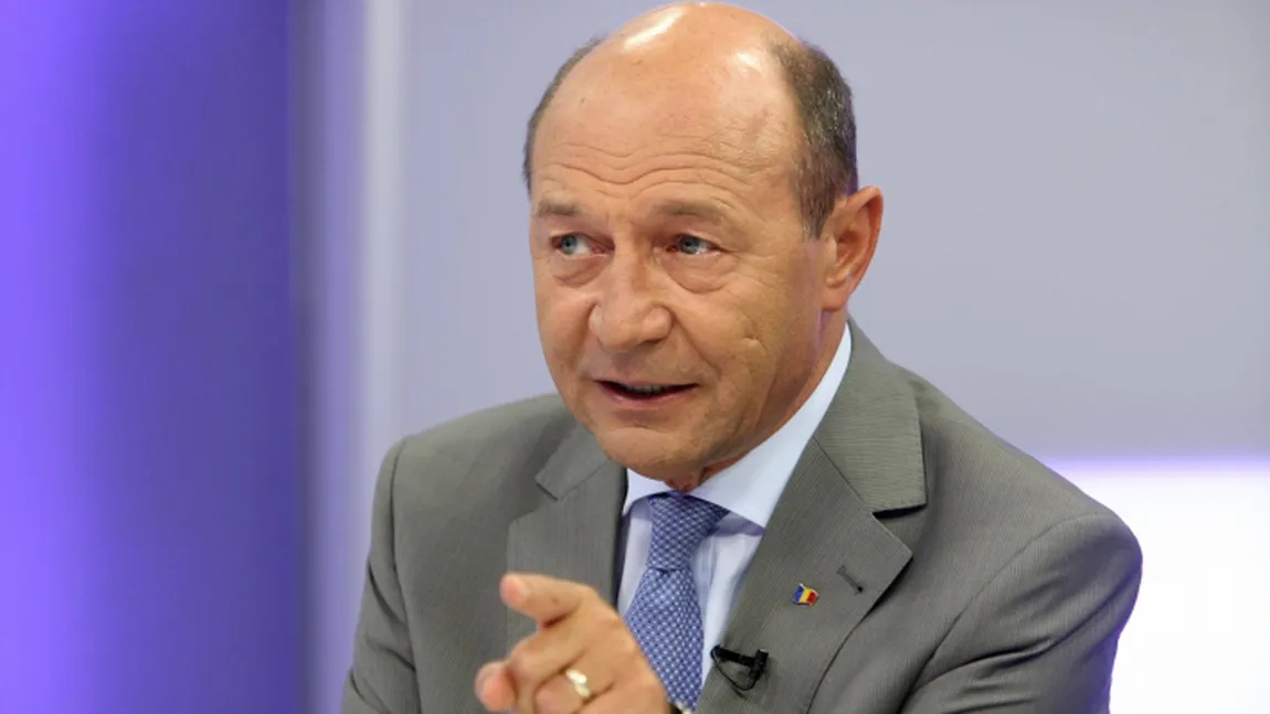Traian Băsescu, în direct la România TV LIVE VIDEO. Marile probleme ale ţării, analizate de fostul preşedinte