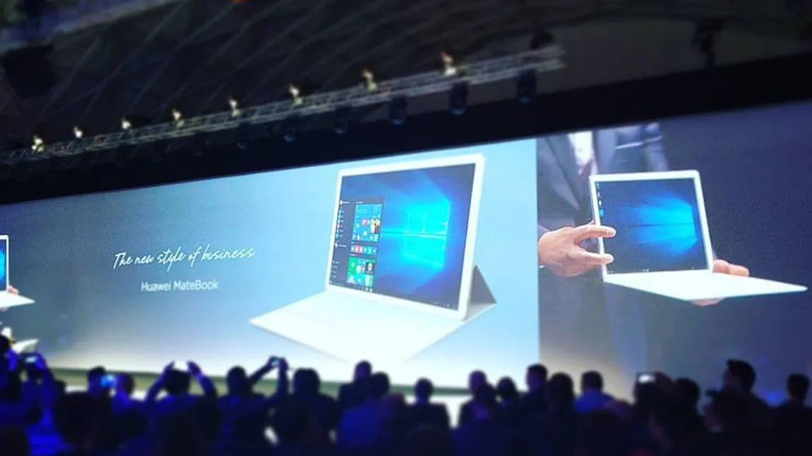 Huawei a lansat MateBook, un laptop-tabletă de business