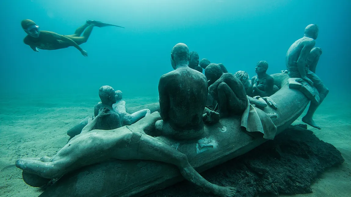 Muzeu pe fundul Oceanului, în memoria refugiaţilor înecaţi GALERIE FOTO
