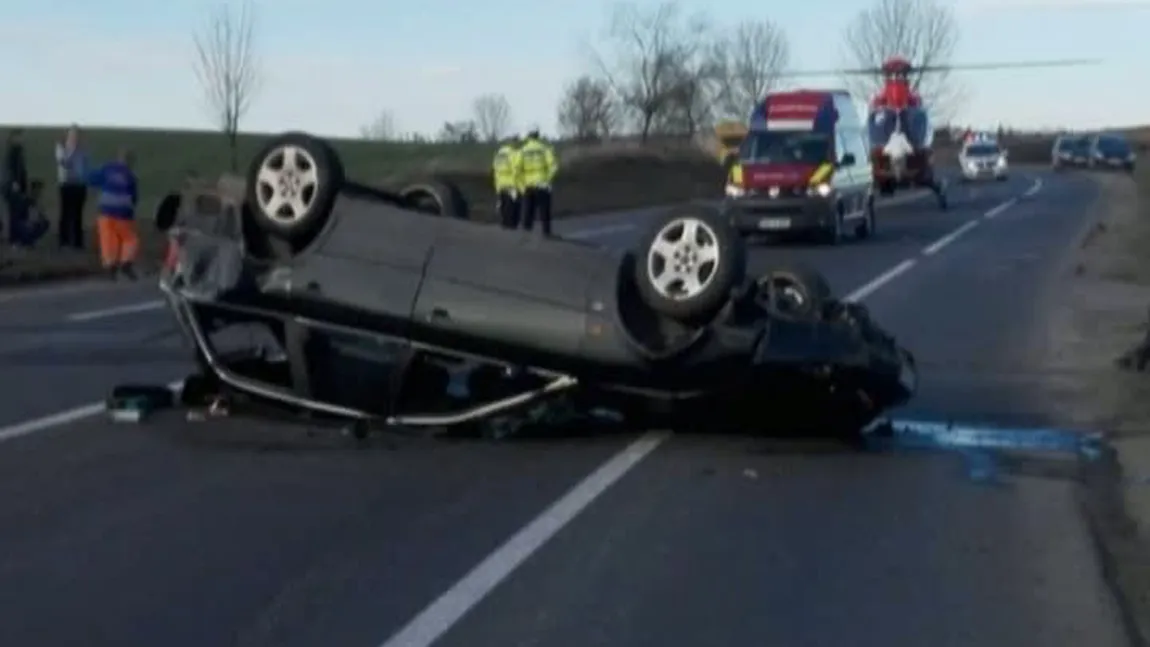 ACCIDENT MORTAL în Iaşi: Şoferul a fost proiectat prin parbriz