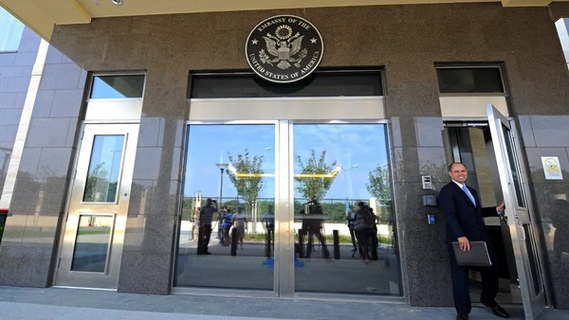 Ambasada SUA la Bucureşti va fi închisă luni