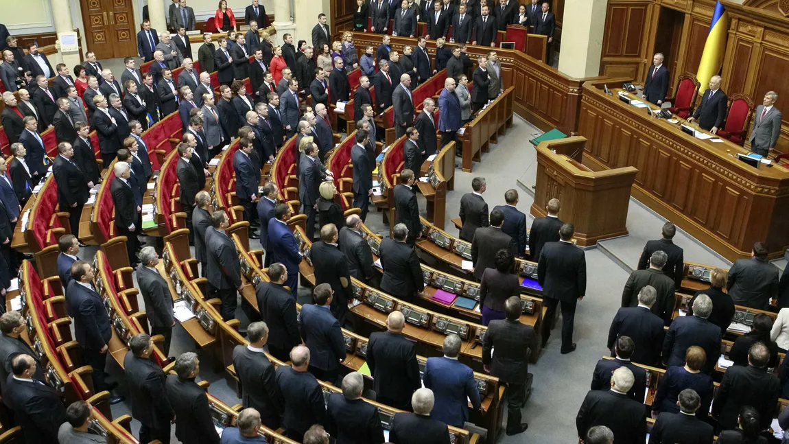 Coaliţia prooccidentală din Ucraina a pierdut majoritatea în Parlament