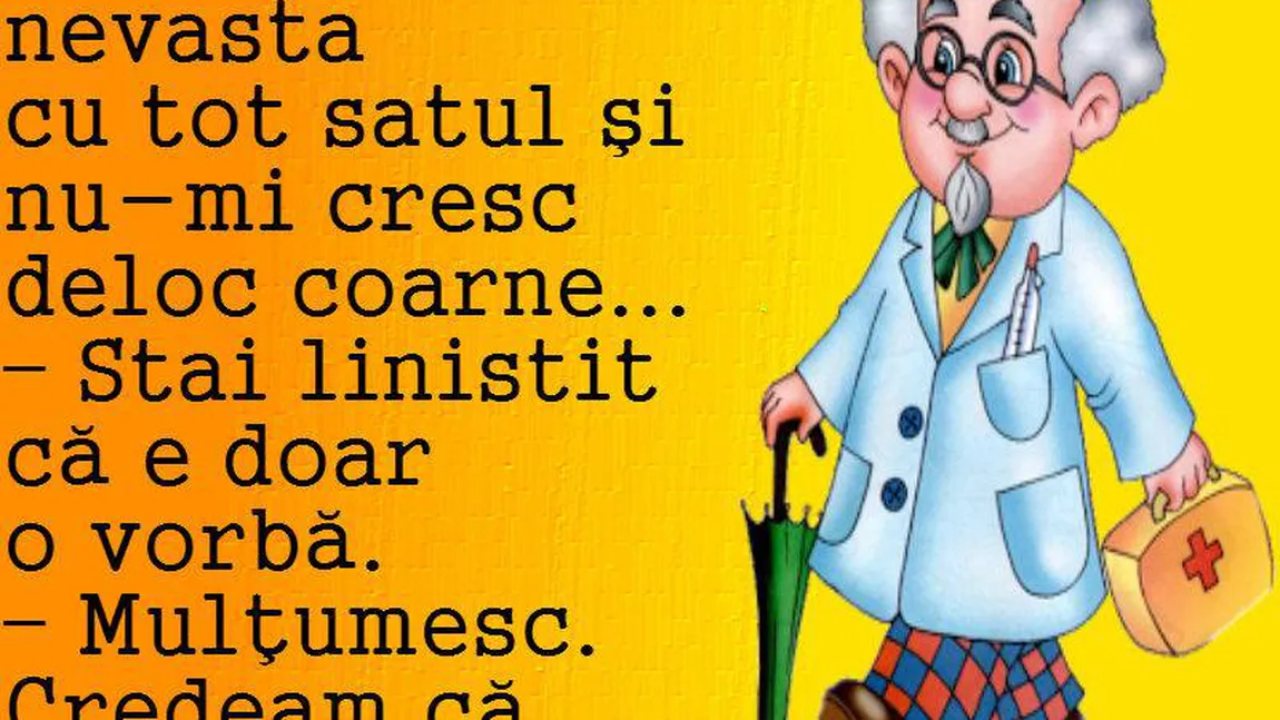 Bancul zilei: Încornoratul