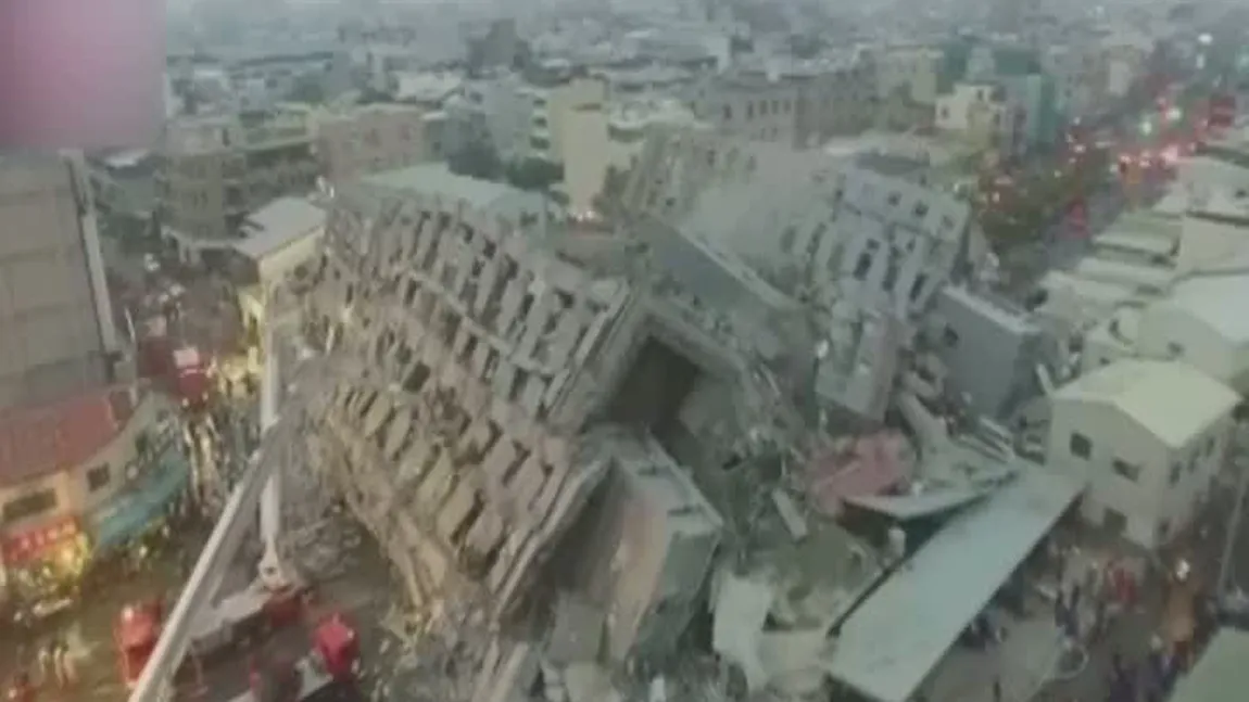 CUTREMUR în Taiwan: Cel puţin 14 MORŢI şi peste 500 de răniţi VIDEO UPDATE