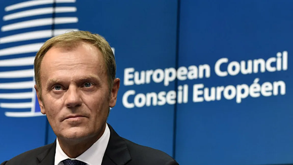 Donald Tusk: Liderii europeni au aprobat în unanimitate, într-un sfert de oră, principiile directoare pentru negocierea Brexitului