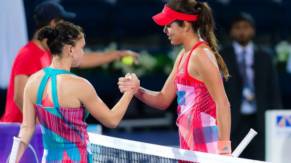 SIMONA HALEP, frustrată după înfrângerea cu Ana Ivanovic: Mi-e necaz că am pierdut