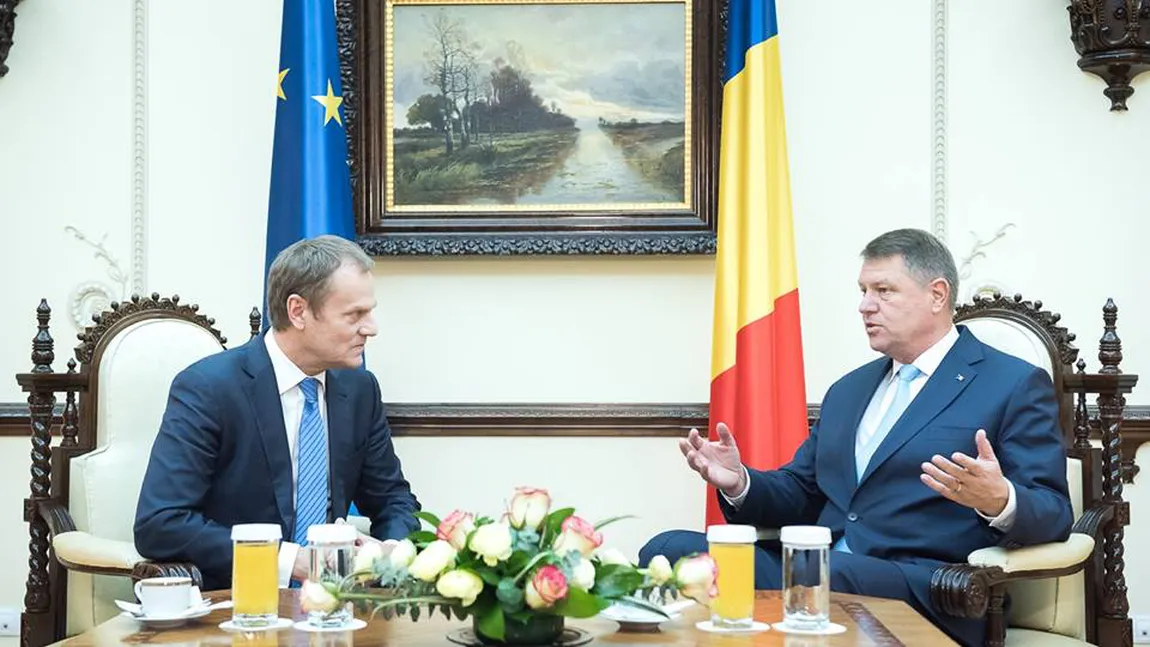 Iohannis, după întâlnirea cu preşedintele Consiliului European: E important ca Marea Britanie să rămână în UE