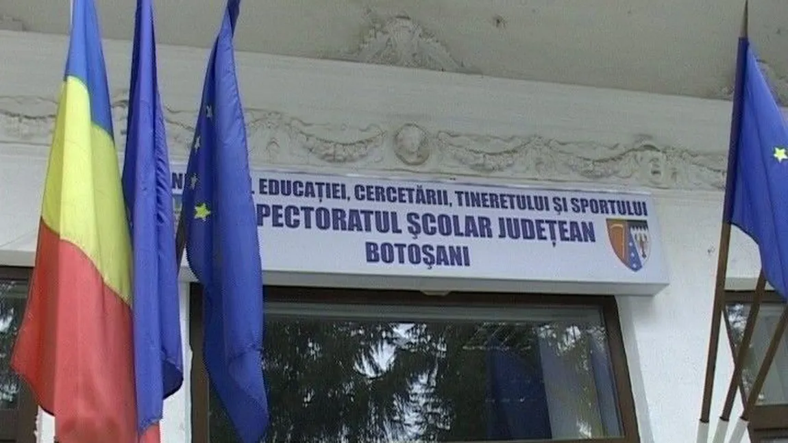Inspectorul general al IŞJ Botoşani despre scandalul de la Şcoala 13: 