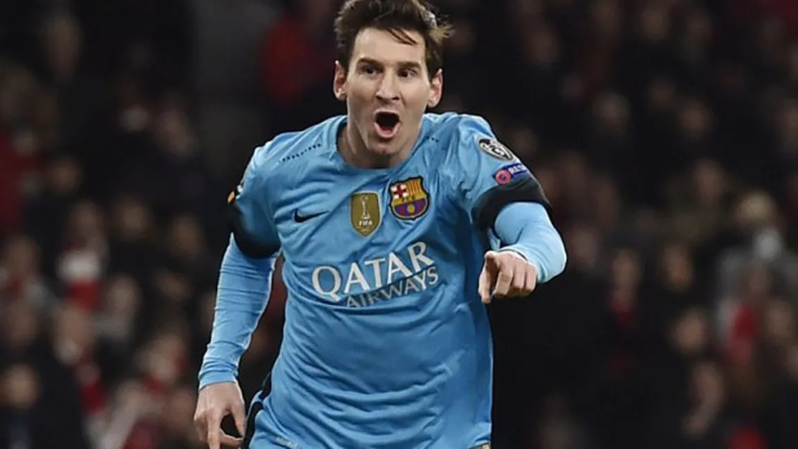 Messi a marcat contra lui Arsenal golul cu numărul 10.000 al Barcelonei, în meciurile oficiale