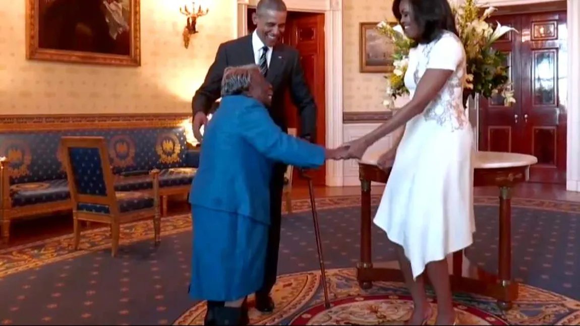Eveniment inedit la Casa Albă: O femeie de 106 ani a dansat în cinstea preşedintelui Obama VIDEO