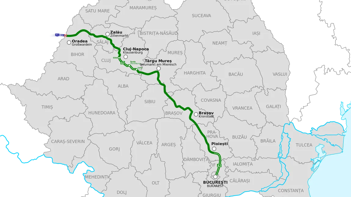 Încep exproprierile pentru autostrada Braşov-Tg. Mureş-Cluj-Oradea. Câţi bani au fost alocaţi pentru despăgubiri