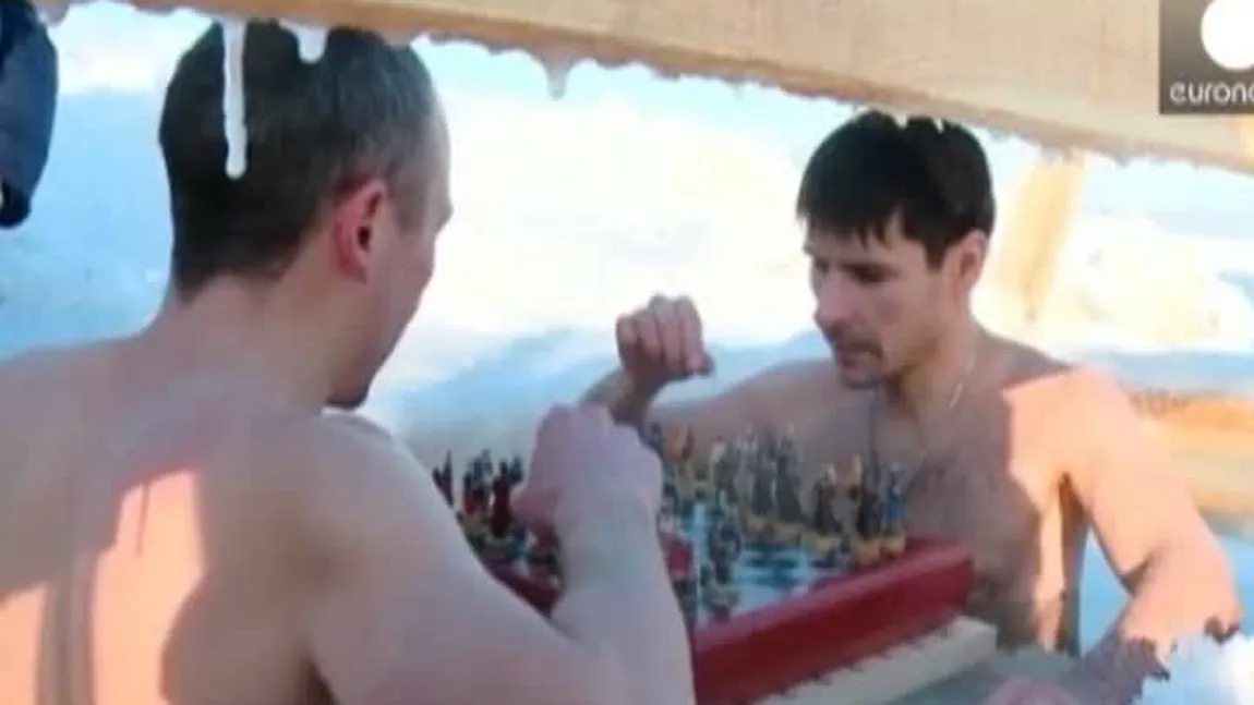 Sport extrem. În Rusia există un campionat de şah la copcă VIDEO