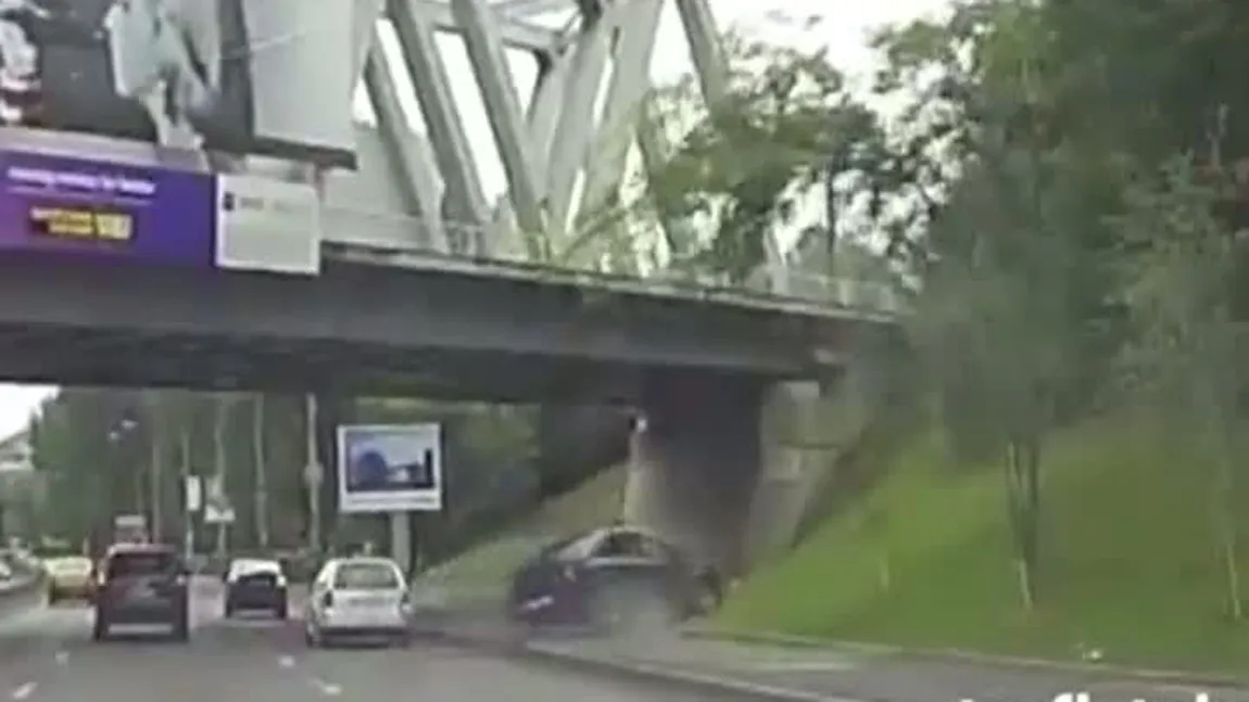 Şoferul de Touareg care a lovit intenţionat o Dacia Logan pe DN1, arestat preventiv VIDEO
